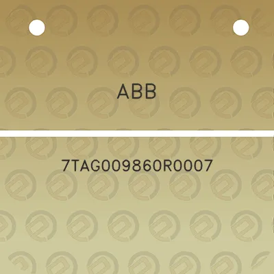 abb-7tag009860r0007