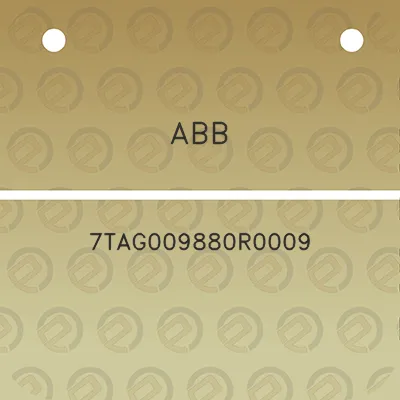 abb-7tag009880r0009