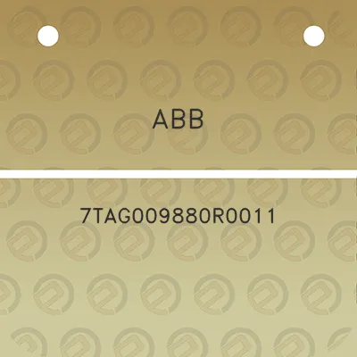 abb-7tag009880r0011