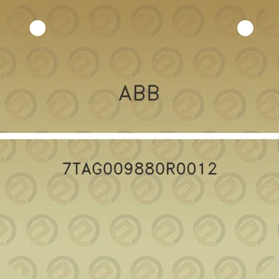 abb-7tag009880r0012