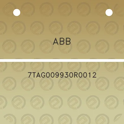 abb-7tag009930r0012