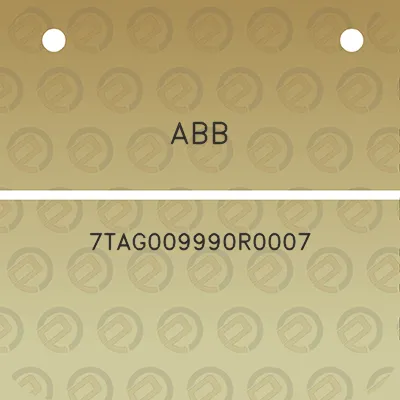 abb-7tag009990r0007