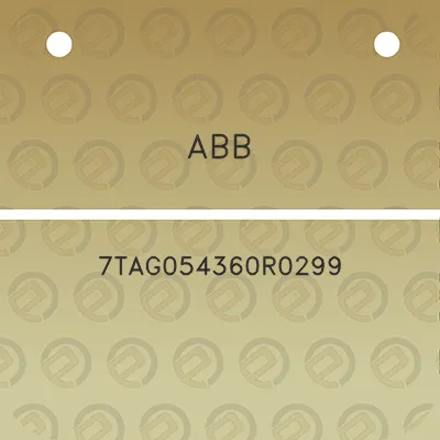 abb-7tag054360r0299