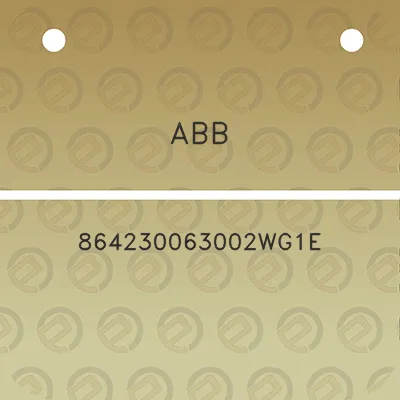 abb-864230063002wg1e