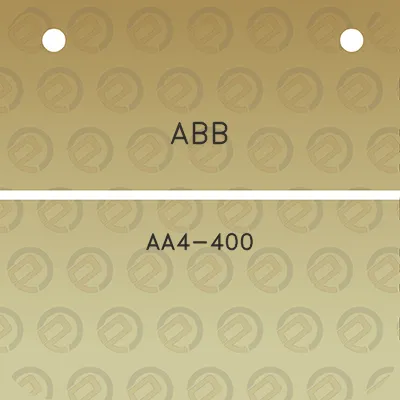 abb-aa4-400