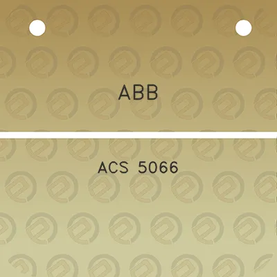 abb-acs-5066