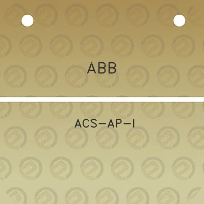 abb-acs-ap-i