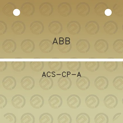 abb-acs-cp-a