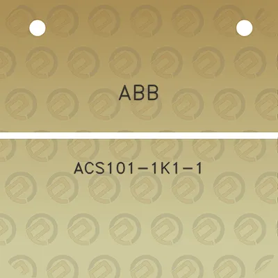 abb-acs101-1k1-1