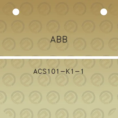 abb-acs101-k1-1