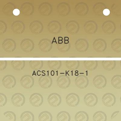 abb-acs101-k18-1