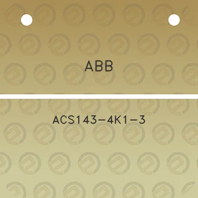 abb-acs143-4k1-3