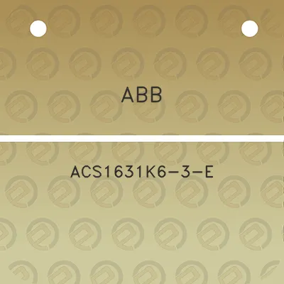 abb-acs1631k6-3-e