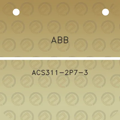 abb-acs311-2p7-3