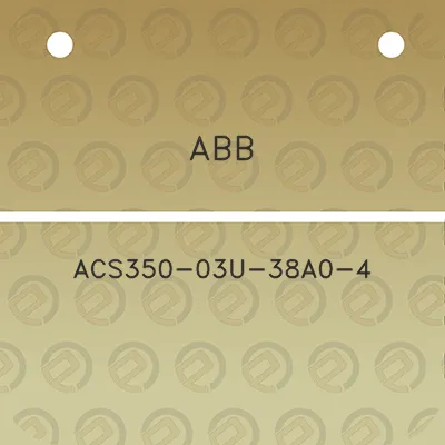 abb-acs350-03u-38a0-4