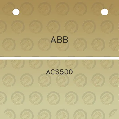 abb-acs500