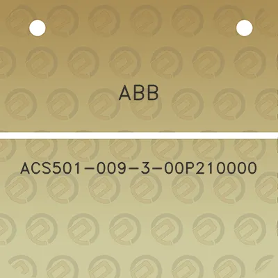 abb-acs501-009-3-00p210000