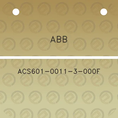 abb-acs601-0011-3-000f