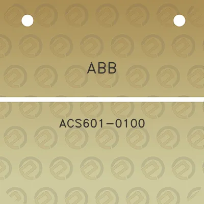 abb-acs601-0100