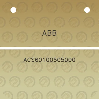 abb-acs60100505000