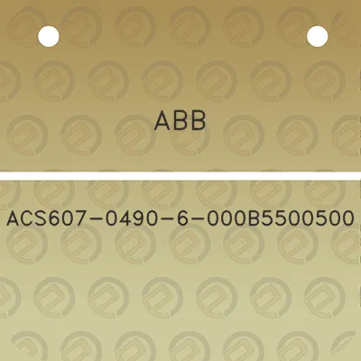 abb-acs607-0490-6-000b5500500