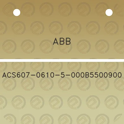 abb-acs607-0610-5-000b5500900