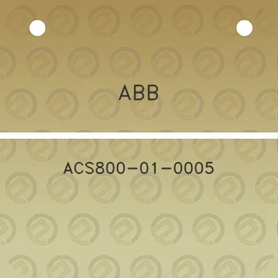 abb-acs800-01-0005