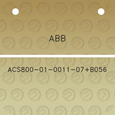 abb-acs800-01-0011-07b056