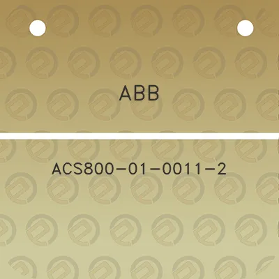 abb-acs800-01-0011-2