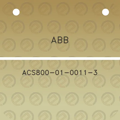 abb-acs800-01-0011-3