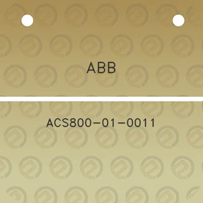 abb-acs800-01-0011