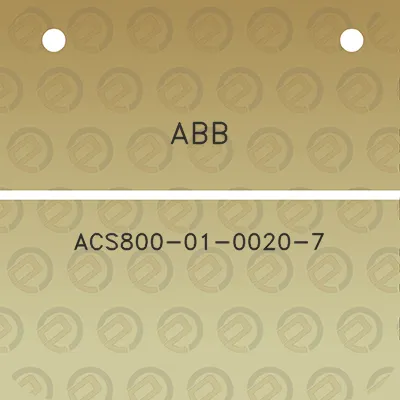 abb-acs800-01-0020-7