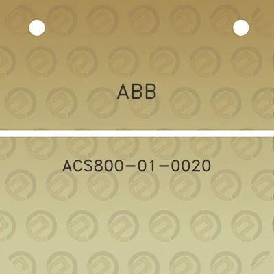 abb-acs800-01-0020