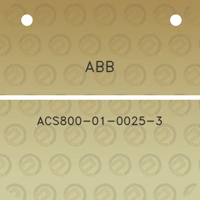 abb-acs800-01-0025-3