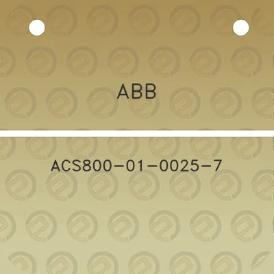 abb-acs800-01-0025-7