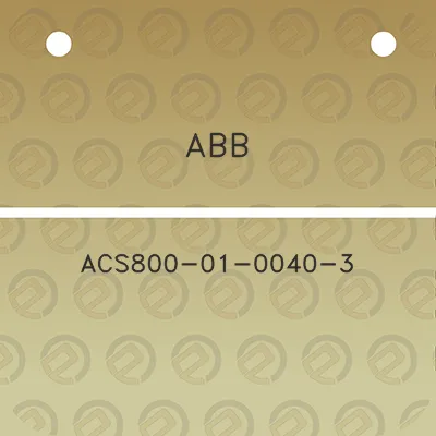 abb-acs800-01-0040-3