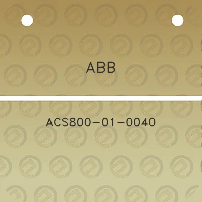 abb-acs800-01-0040