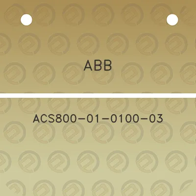 abb-acs800-01-0100-03