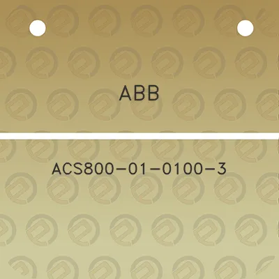 abb-acs800-01-0100-3