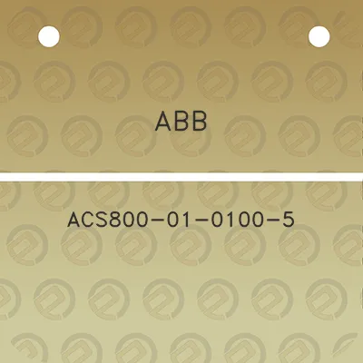 abb-acs800-01-0100-5