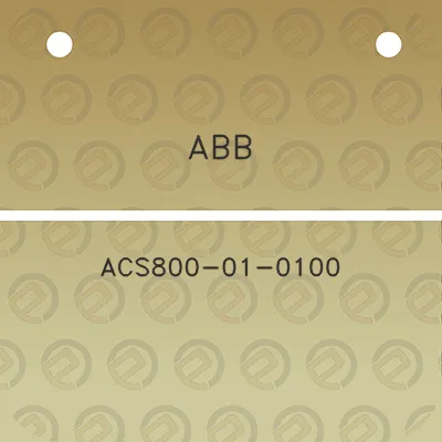 abb-acs800-01-0100