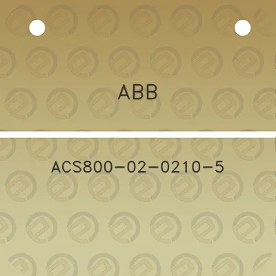 abb-acs800-02-0210-5