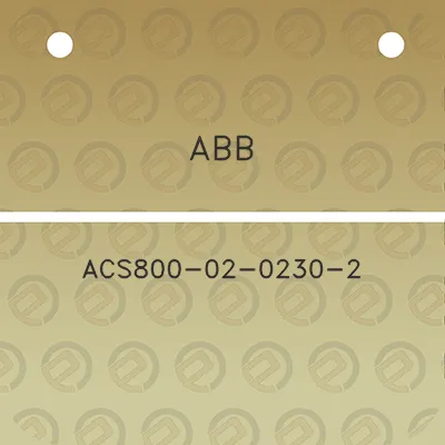 abb-acs800-02-0230-2