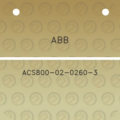 abb-acs800-02-0260-3