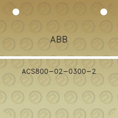 abb-acs800-02-0300-2