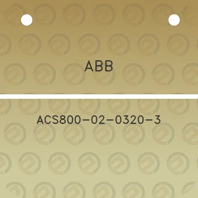 abb-acs800-02-0320-3