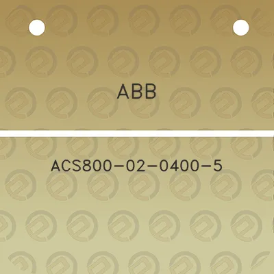 abb-acs800-02-0400-5