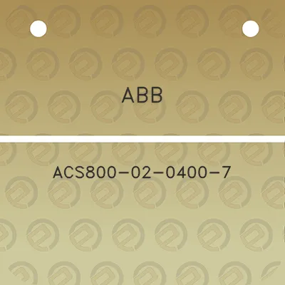 abb-acs800-02-0400-7