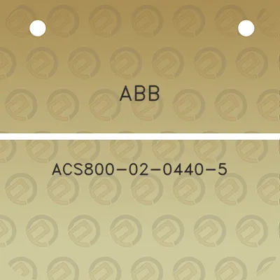 abb-acs800-02-0440-5