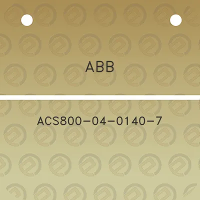 abb-acs800-04-0140-7